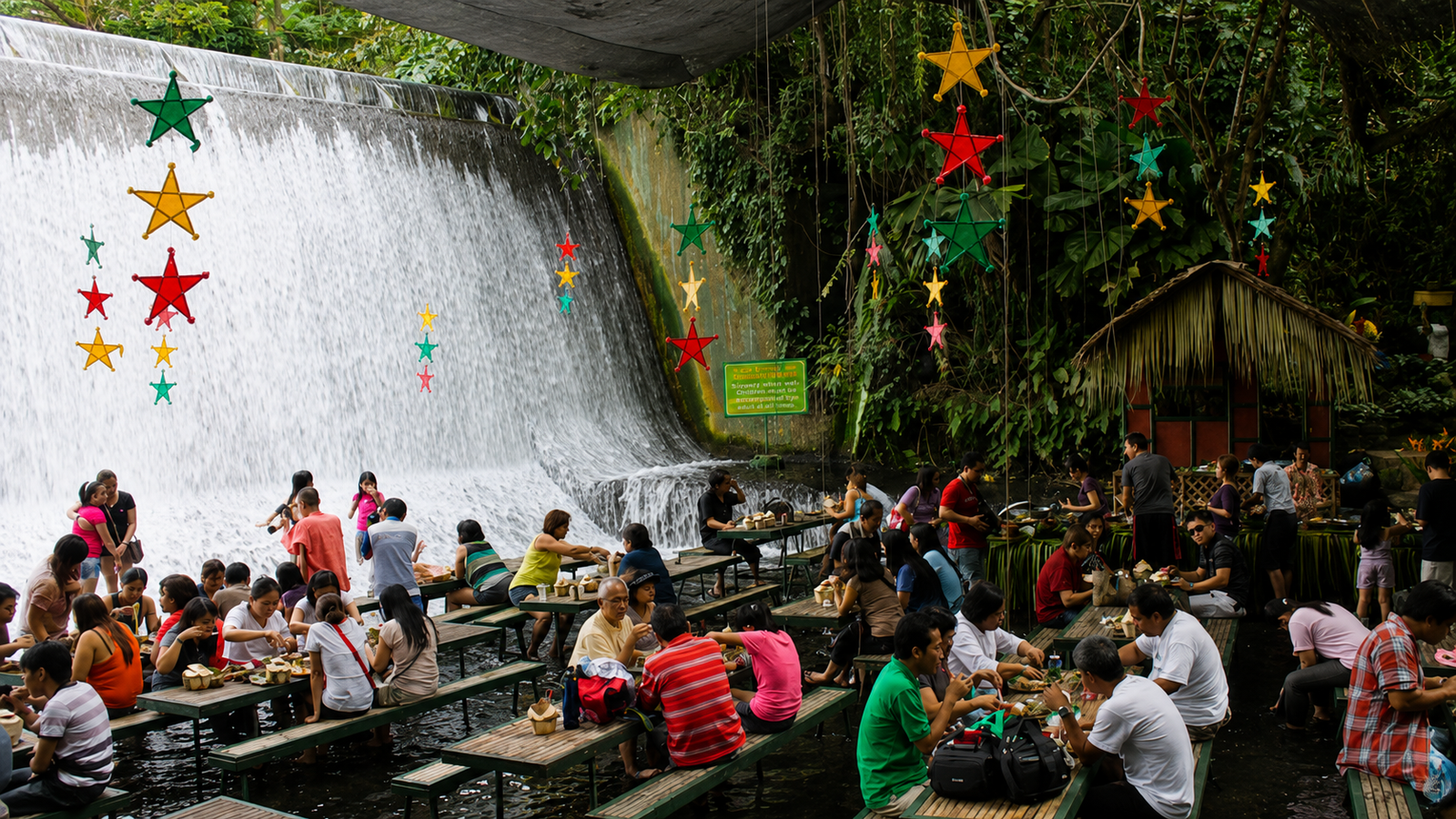 Labassin Waterfall Restaurant
