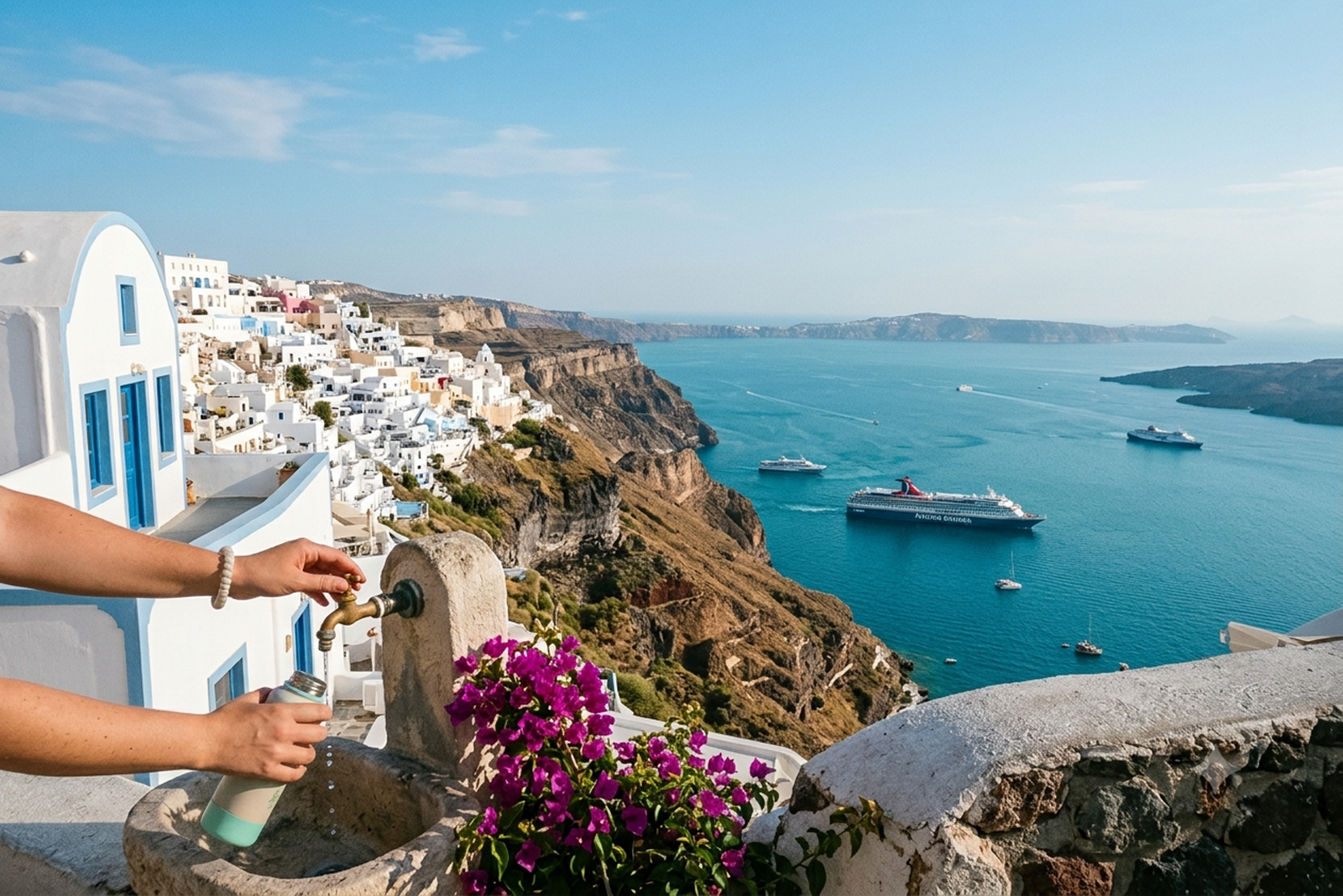 Προσοχή στη χρήση νερού στα ελληνικά νησιά – Τι πρέπει να γνωρίζουν οι ταξιδιώτες
