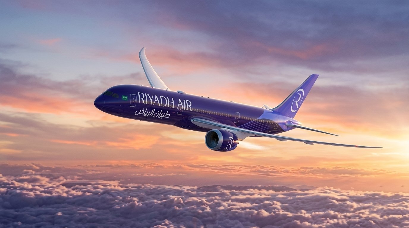 Riyadh Air-plane