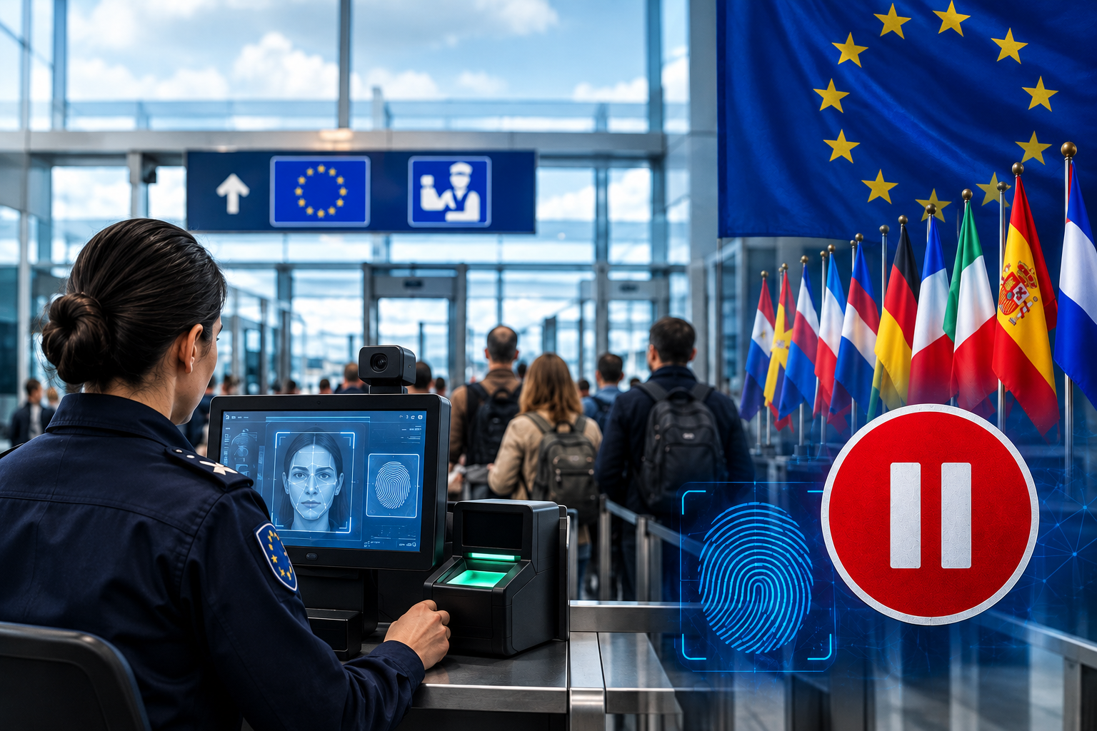 Χάος στα σύνορα της Ευρώπης: 9 χώρες «φρενάρουν» τους βιομετρικούς ελέγχους – Ανάμεσά τους η Ελλάδα